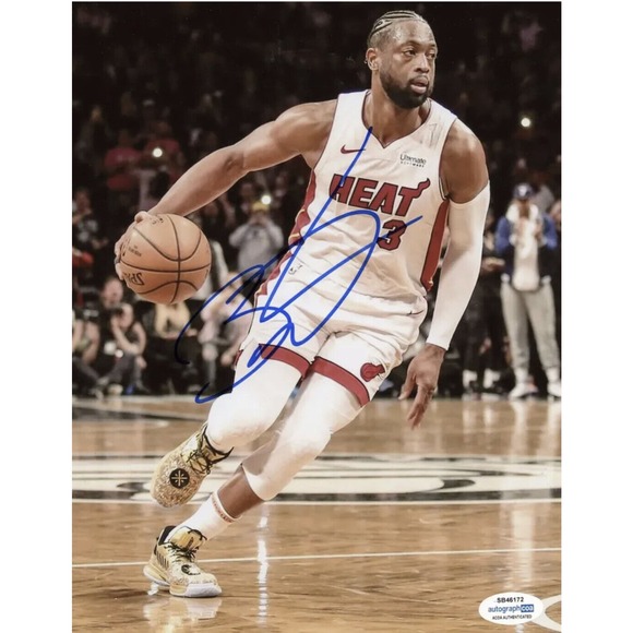 Adidas Miami Heat Dwyane Wade Stitched Jersey Size 52 - Picture 2 of 8